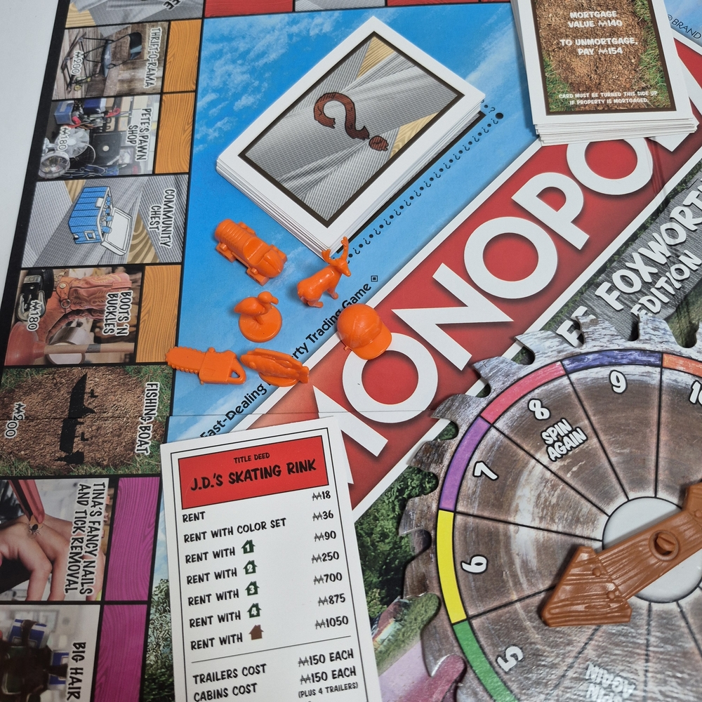Monopoly Jeff Foxworthy Edition Board‎ Game Hasbro Parker Brothers - New - Picture 6 of 12